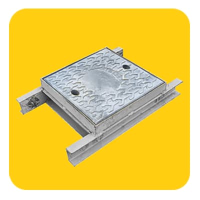 Simple square inspection hatch 50x50