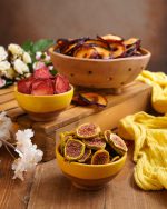 اسلایس توت فرنگی خشک