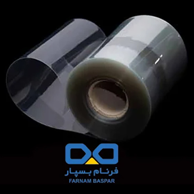 Transparent and brown paper sheet
