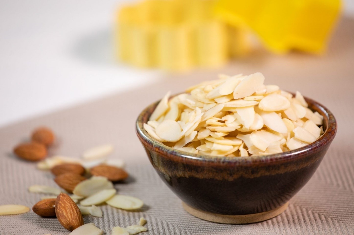 Almond petals; beautiful and delicious