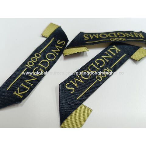 Satin label