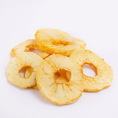 Dried apple slices