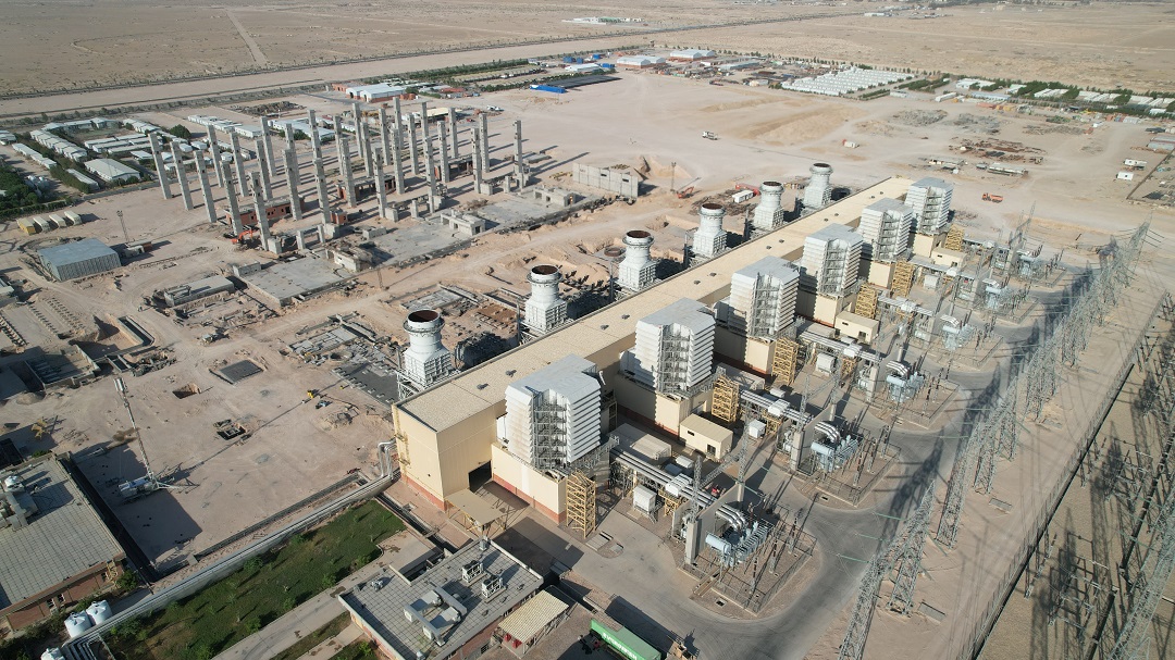 Temporary delivery of the gas unit 12 of the Ramileh combined cycle power plant by the efforts of specialists from MAPNA