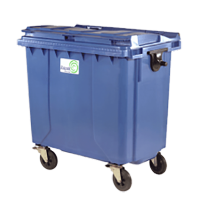mechanized waste container