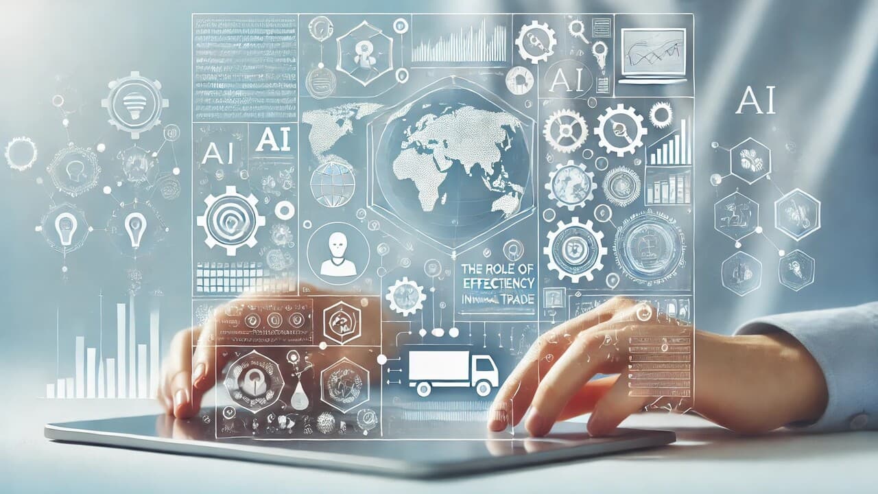 The role of artificial intelligence in increasing productivity and efficiency in international trade