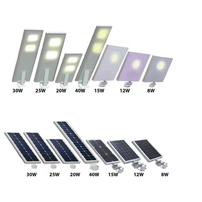 Solar LED streetlights