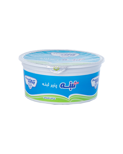 Round cup labneh cheese