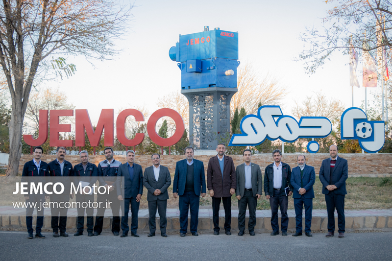 The deputies of Kaveh Pars Holding visited Jamco Company.