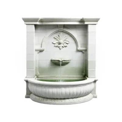 Stone wall fountain
