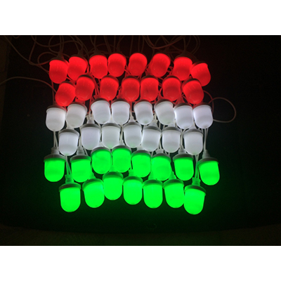 Single Color LED Oak Garland