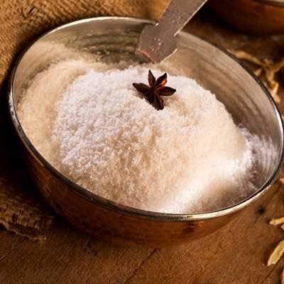 Low-fat coconut powder