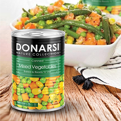 Canned vegetables by DonarSi