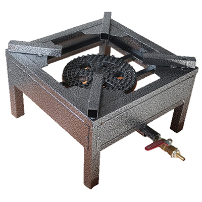 Single-burner home and portable rice cooker