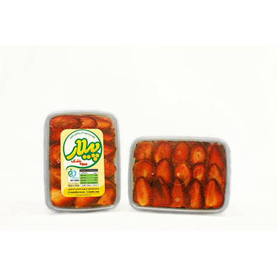 چیپس توت فرنگی خشک