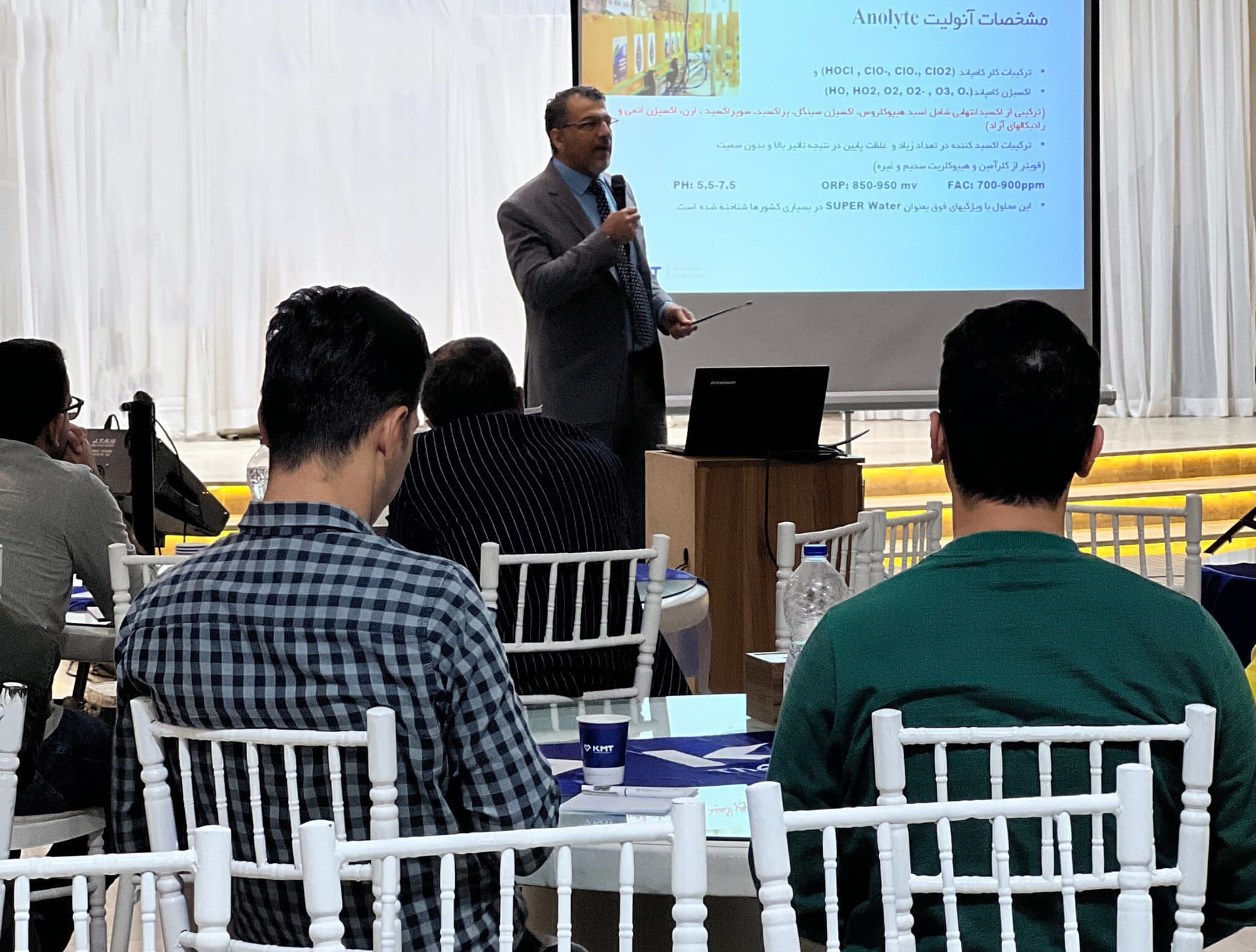 Specialized meeting "Introduction of Anolyte disinfectant solution and establishment of Envirolyte technology for its pr