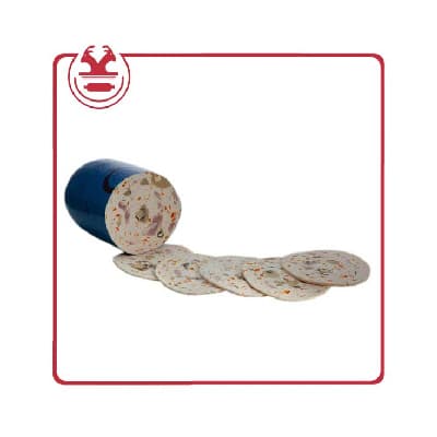 Chicken and mushroom kebab