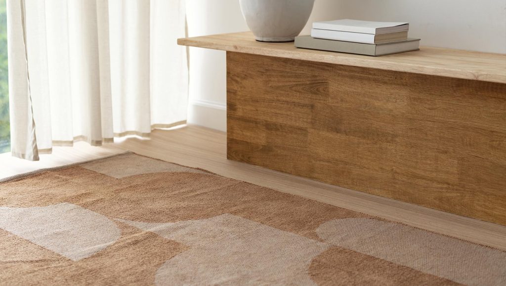 Be careful of the underlay carpet.