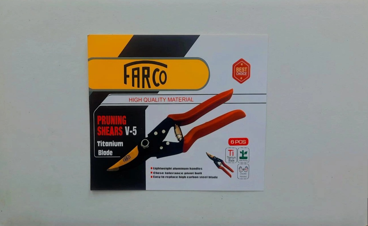 36-Pack Farko V5 Gardening Scissors Carton