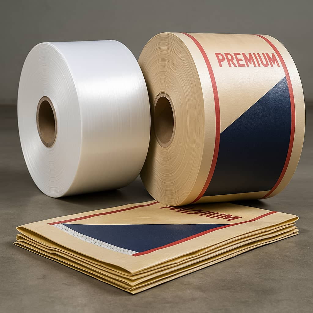 Polybaft, the first choice of industries for safe packaging with multi-layer BOPP bags.