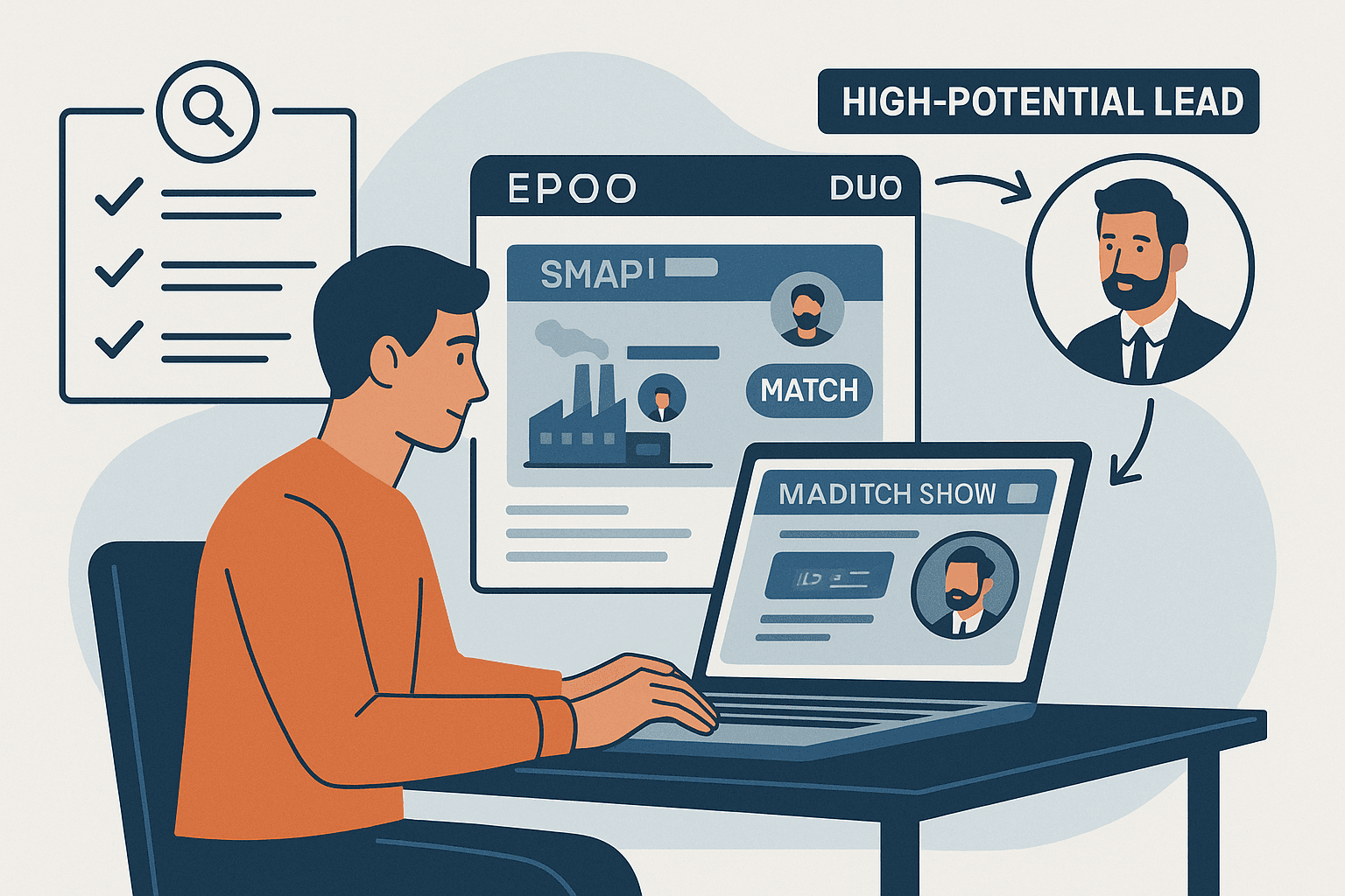 Smart Matching Algorithm for Identifying High-Potential Leads