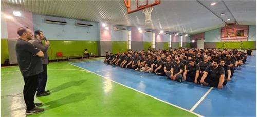 La primera etapa del examen de preparación física del batallón 104 Alí-ibn-Abi-Talib se llevó a cabo con el objetivo de 
