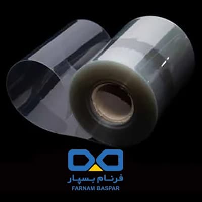 Transparente und braune Folie