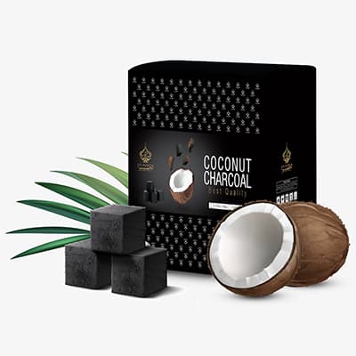 Cubes de charbon de coco Alhambra
