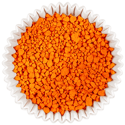orange granules