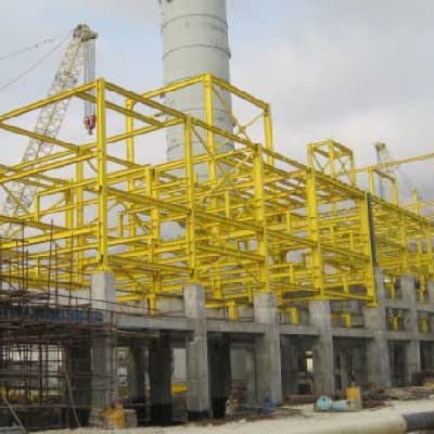 Metal building skeletons