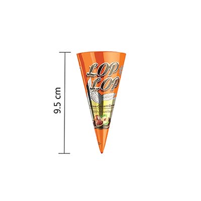 Lollipop cone chocolate