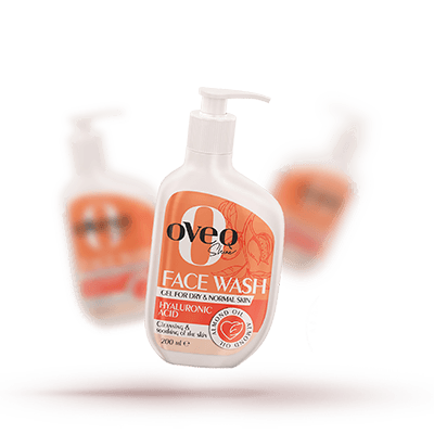 Ok Shine Facial Cleansing Gel Almond Oil Model