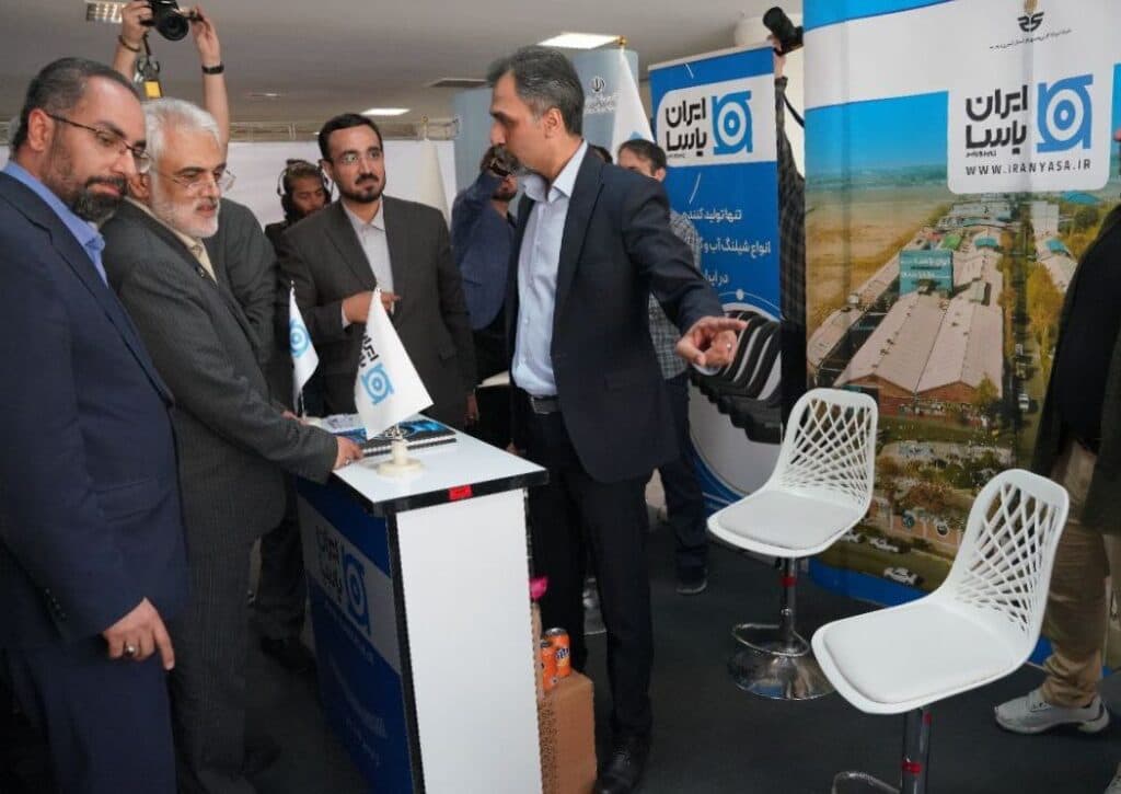 La presencia de la empresa Irán Yasa en el evento Sadra