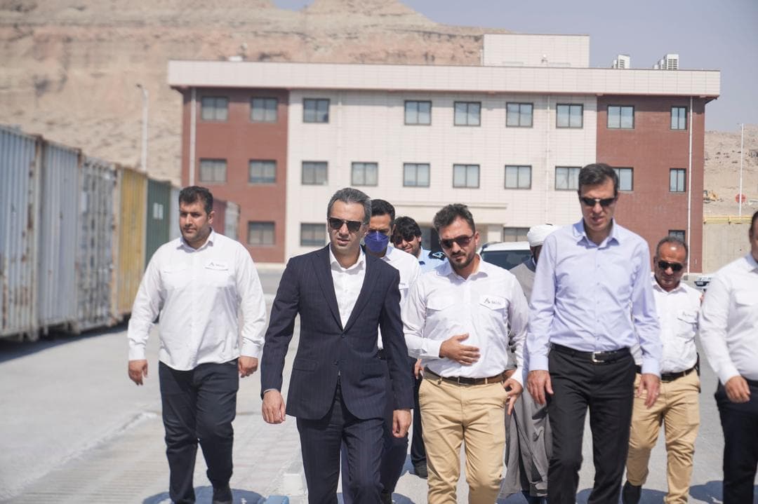Visit of the CEO of South Aluminum Industries Complex to Parsian Maritime Terminal