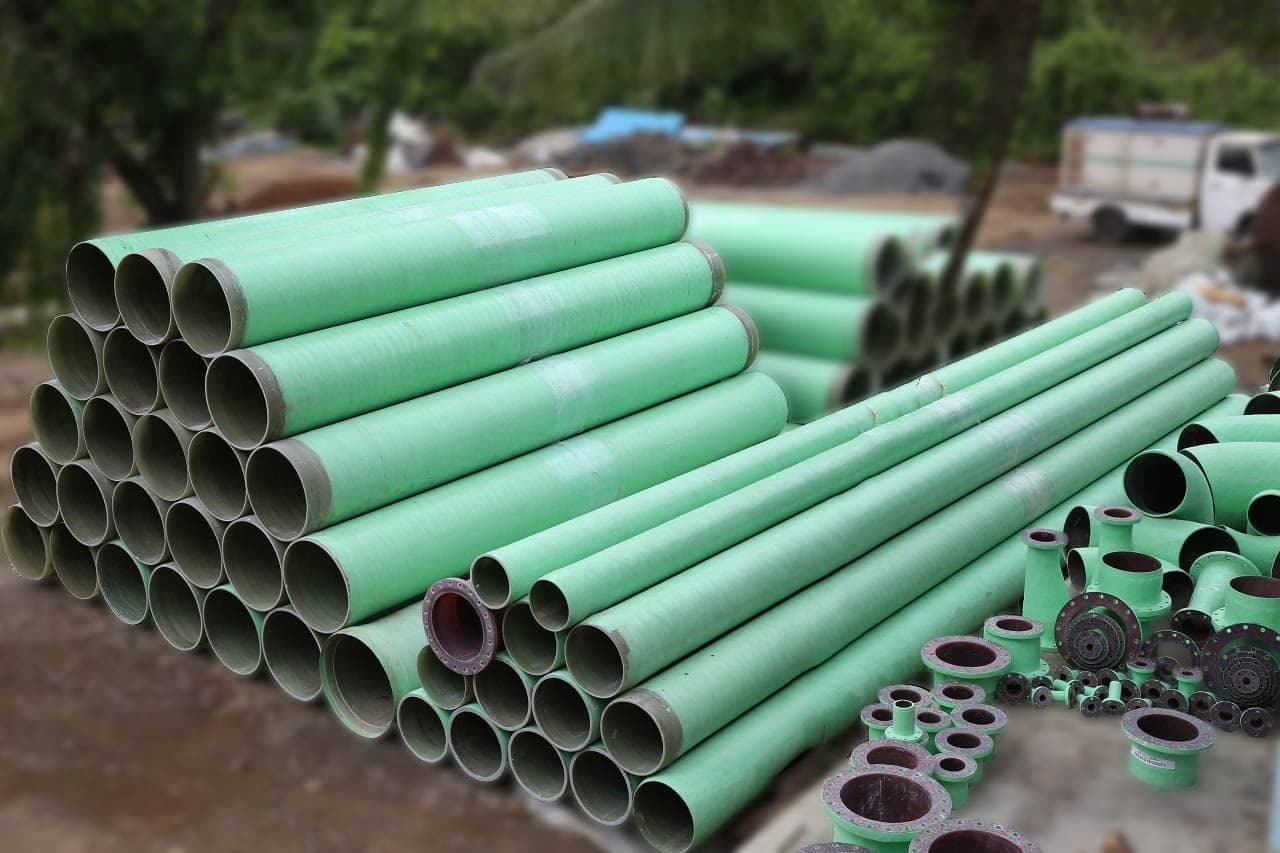 Produktion von Fiberglasrohren