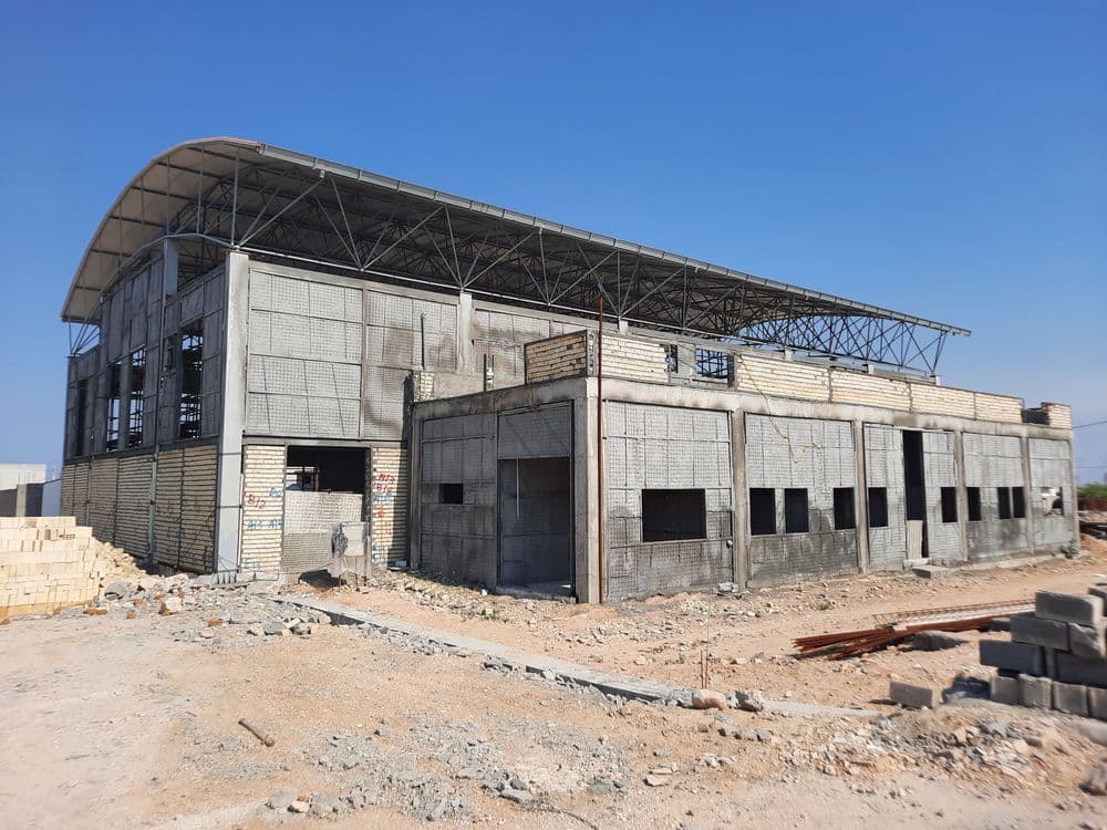 In line with Aryasasol's corporate social responsibility initiatives, the physical progress of the multipurpose hall of 