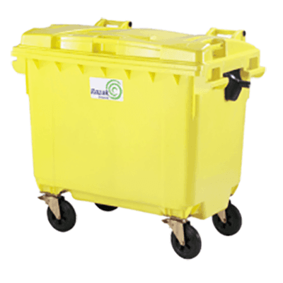 Contenedor de basura mecanizado