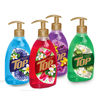 Top liquid hand wash