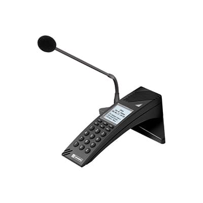 Tischintercom Master Digital zwei Drähte mit Mikrofon Commend Modell EE 872A
