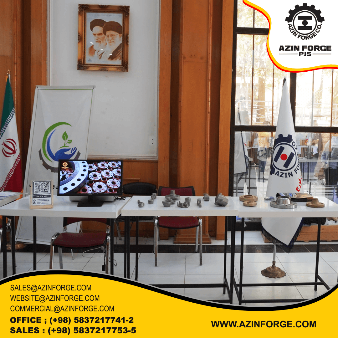 La presencia de la empresa Azin Forge en la segunda Tana Sanat | Petroquímica | Bojnord | Jorasán del Norte