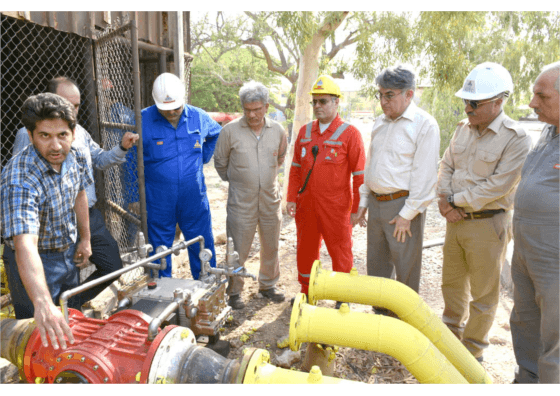Prueba exitosa del dispositivo de dosificación de espuma de ingeniería Imen Tayar en el tanque de la zona operativa de K