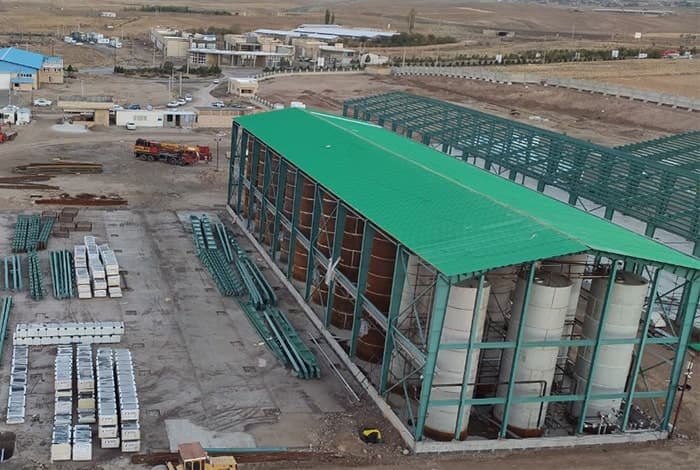 Eröffnung der Fabrik in Zanjan