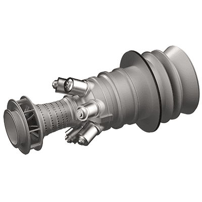 Turbina a gas con potenza 16 megawatt