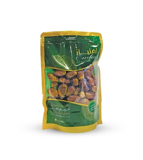 Zahidi dates - 500 gram zip-lock cellophane bag