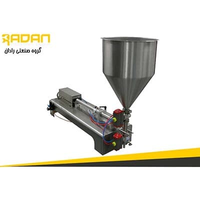 Semi-automatic piston cylinder filling machine single nozzle RPF 20