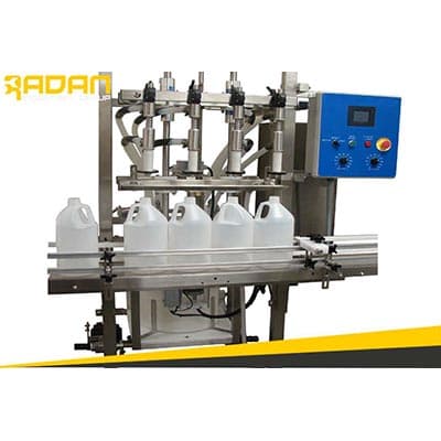 Orflow semi-automatic liquid filling machine two nozzles ROF10