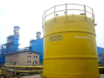 Chemikalienlagertanks