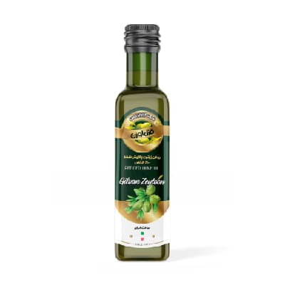 huile d'olive raffinée 250 cc en verre