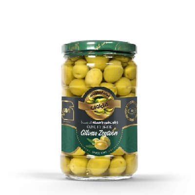 Large pickled olives with pits