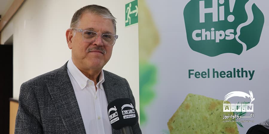 Kamal Mithaami Fard, Geschäftsführer der Firma Aria Foodan, im Gespräch mit Agrofoodnews.