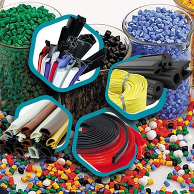 PVC-Granulat für extrudierte Profile